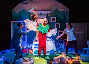 Guy Rhys , Giulia Innocenti , Rachel Hosker and in middle Enoch Lwanga @ BroadwayWorld Guy Rhys , Giulia Innocenti , Rachel Hosker and in middle Enoch Lwanga Photo