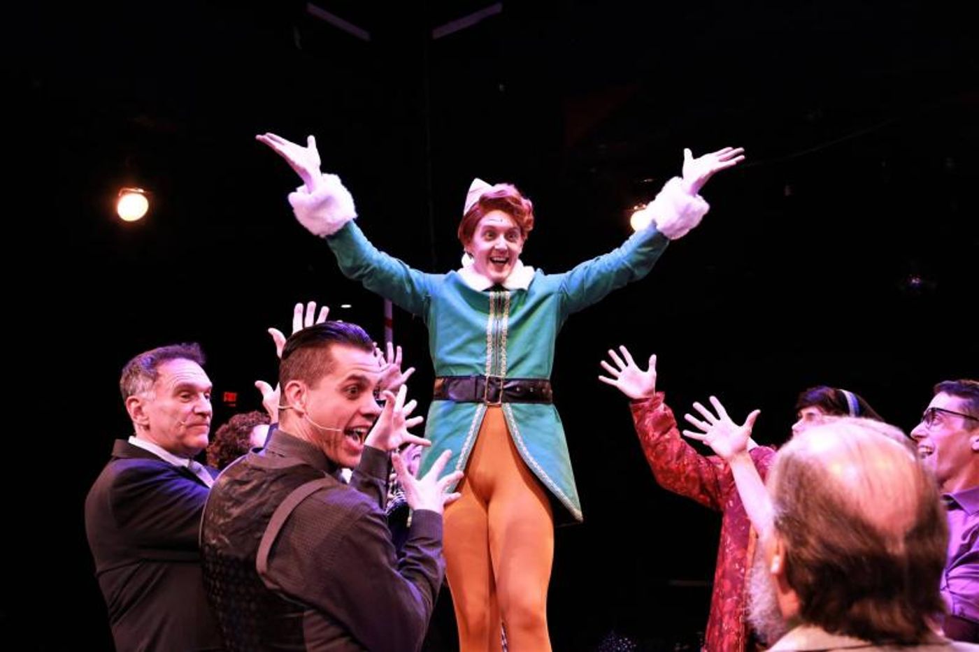 Review: Chase Miller's Star Burns Bright in Chaffin's Barn's ELF THE MUSICAL  Image