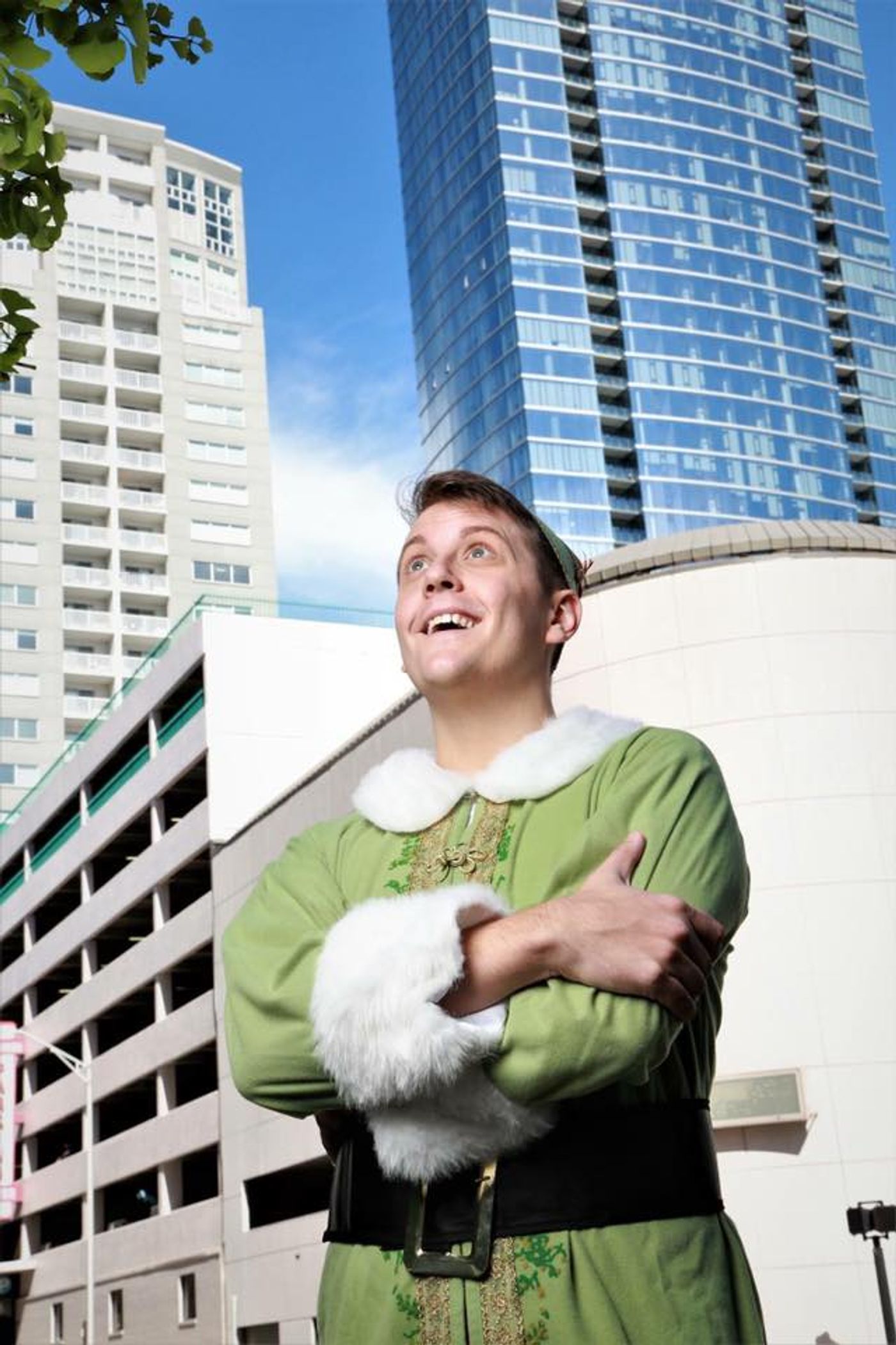 Review: Chase Miller's Star Burns Bright in Chaffin's Barn's ELF THE MUSICAL  Image