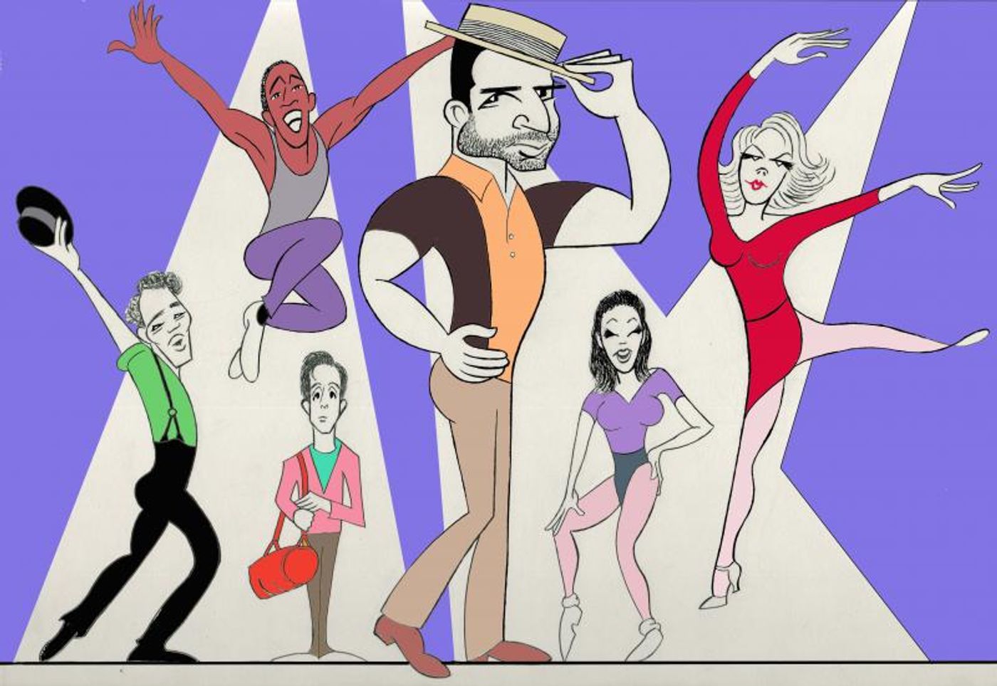 BWW Exclusive: Ken Fallin Draws the Stage - A CHORUS LINE!  Image