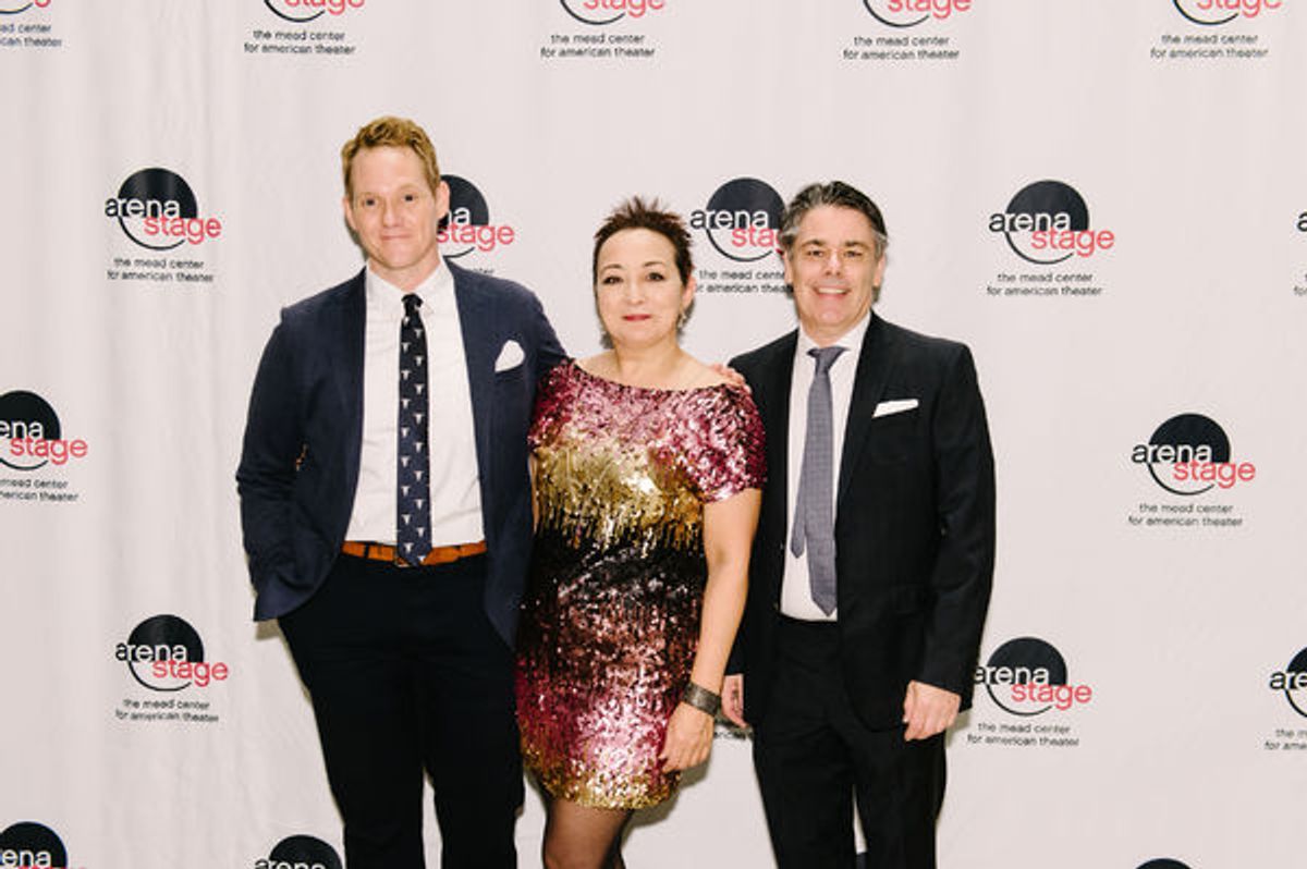 Ray Bennett, Lisa Tejero and Jonathan Holmes  at 