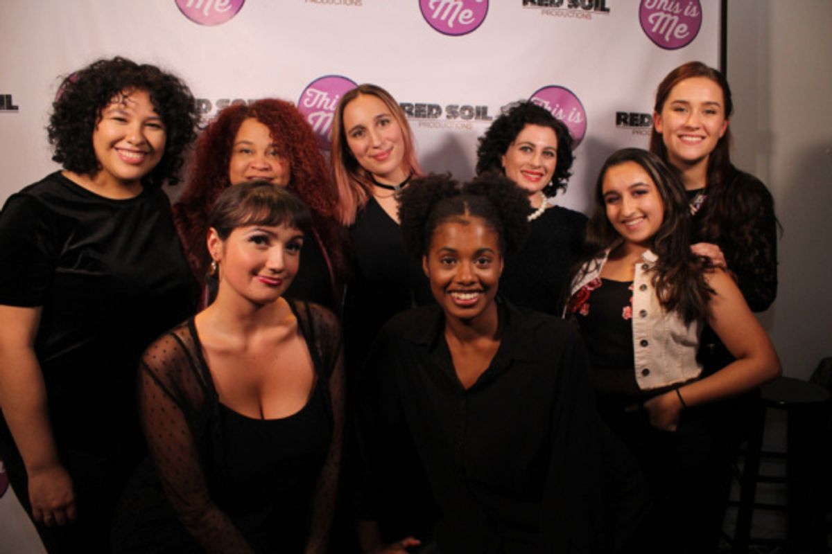 Yudelka Heyer, Idalis Rideout, Alana DeGregorio, Claire-Monique Martin, Gabriela Lopez Hernandez, Hannah Ciesil and Tiffany Peach at 