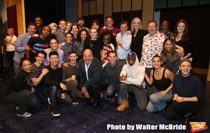Director Casey Nicholaw with the cast @ BroadwayWorld Director Casey Nicholaw with the cast Photo
