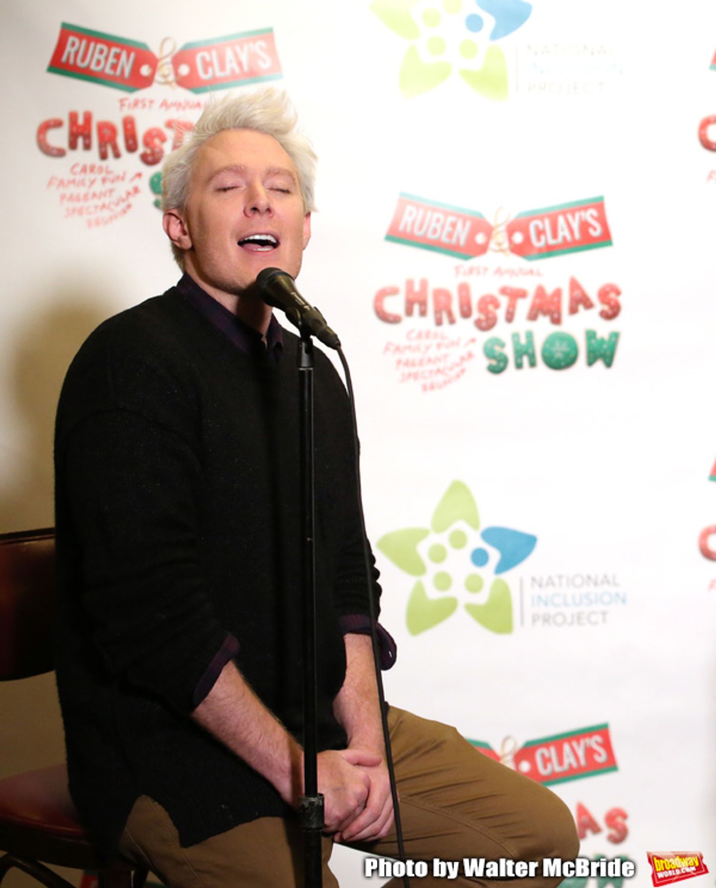 Photo Coverage: Ruben Studdard & Clay Aiken Preview Their FIRST ANNUAL CHRISTMAS SHOW!  Image
