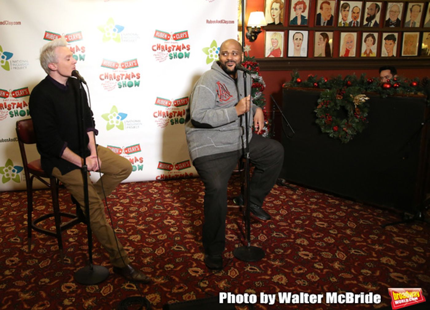 Photo Coverage: Ruben Studdard & Clay Aiken Preview Their FIRST ANNUAL CHRISTMAS SHOW!  Image