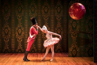 Alex  Stein  and  Artistic  Associate  Kasey  Foster.  Photo