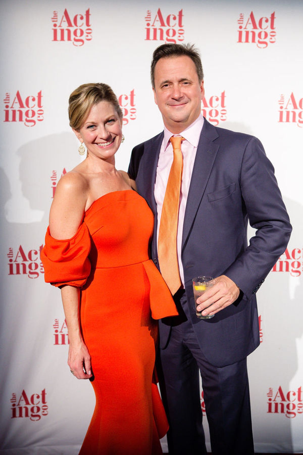 Acting Company alum Angela Pierce and Alexander Coxe at 