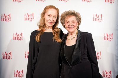 Board member Vin Cipolla and Celine McDonald Photo