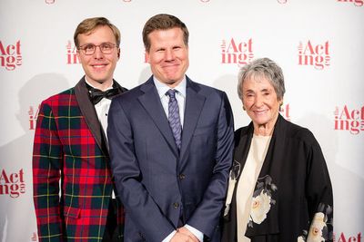 Ian Belknap, Bill Rauch, Margot Harley Photo