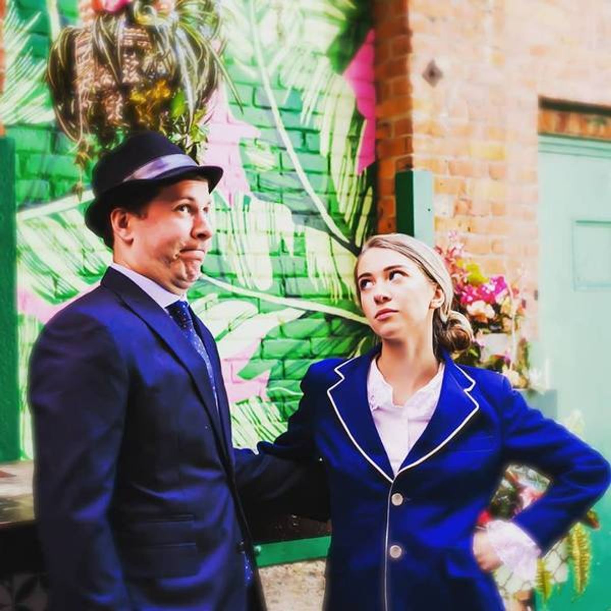 Mark Wagner and Lia Bertucci at 