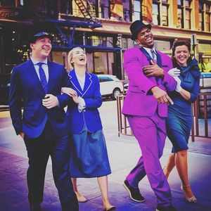 Mark Wagner, Lia Bertucci, Ken Davis and Maura Kope. @ BroadwayWorld Mark Wagner, Lia Bertucci, Ken Davis and Maura Kope. Photo