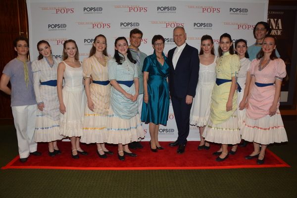 Diana Byer (Founder and Artistic Director) with members of New York Theatre Ballet th Photo