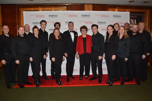 Steven Reineke and Judith Clurman with members of Essential Voices USA that includes- Photo