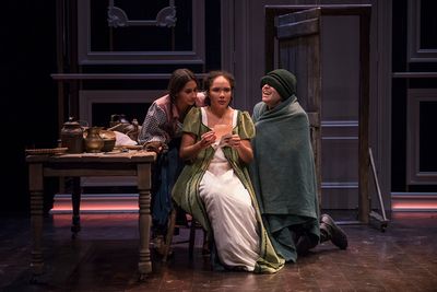 Anu Bhatt, Kayla Carter, Nathan Burger Photo