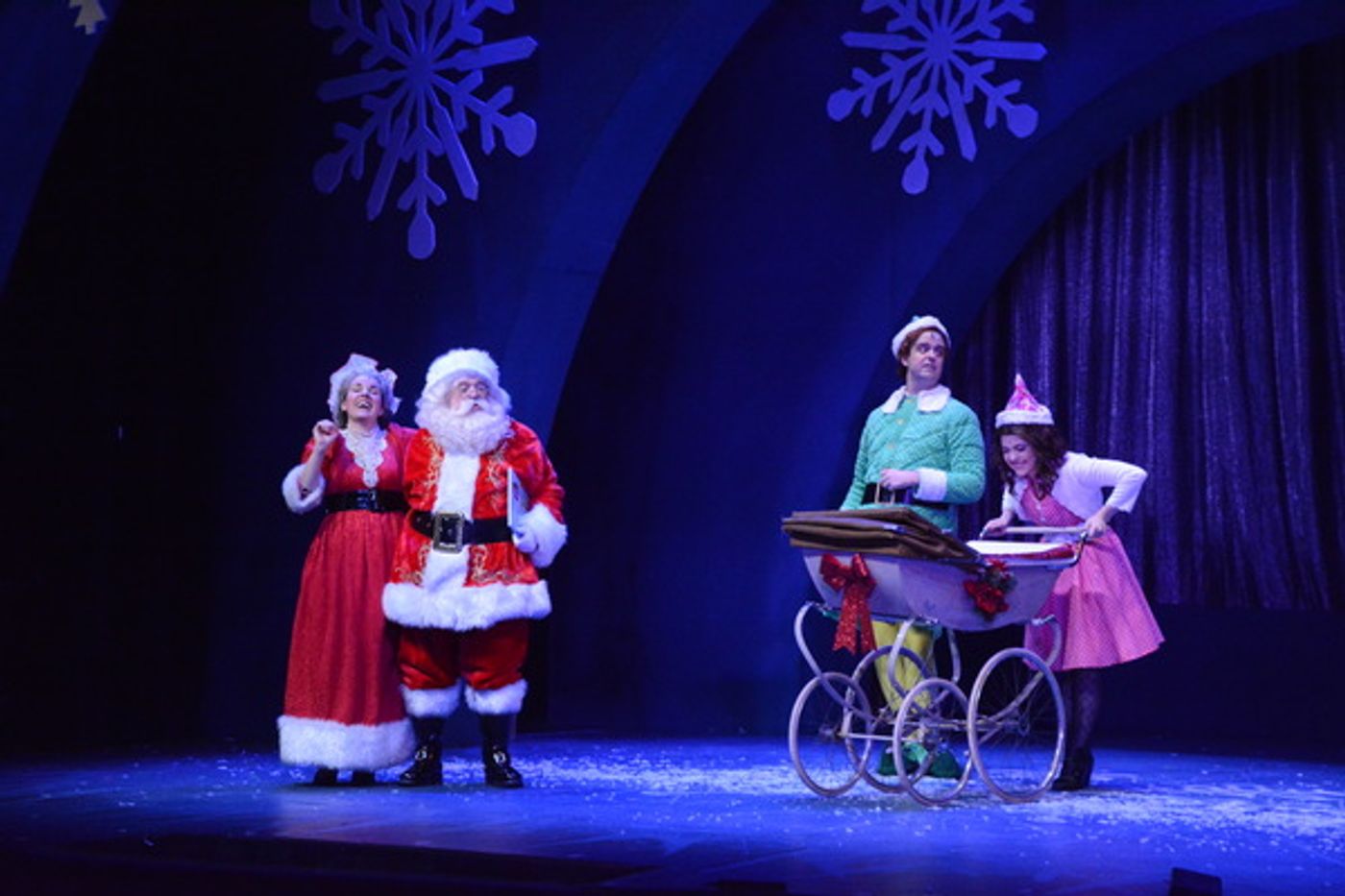 Photo Coverage: The Cast of ELF THE MUSICAL Takes Opening Night Bows  Image