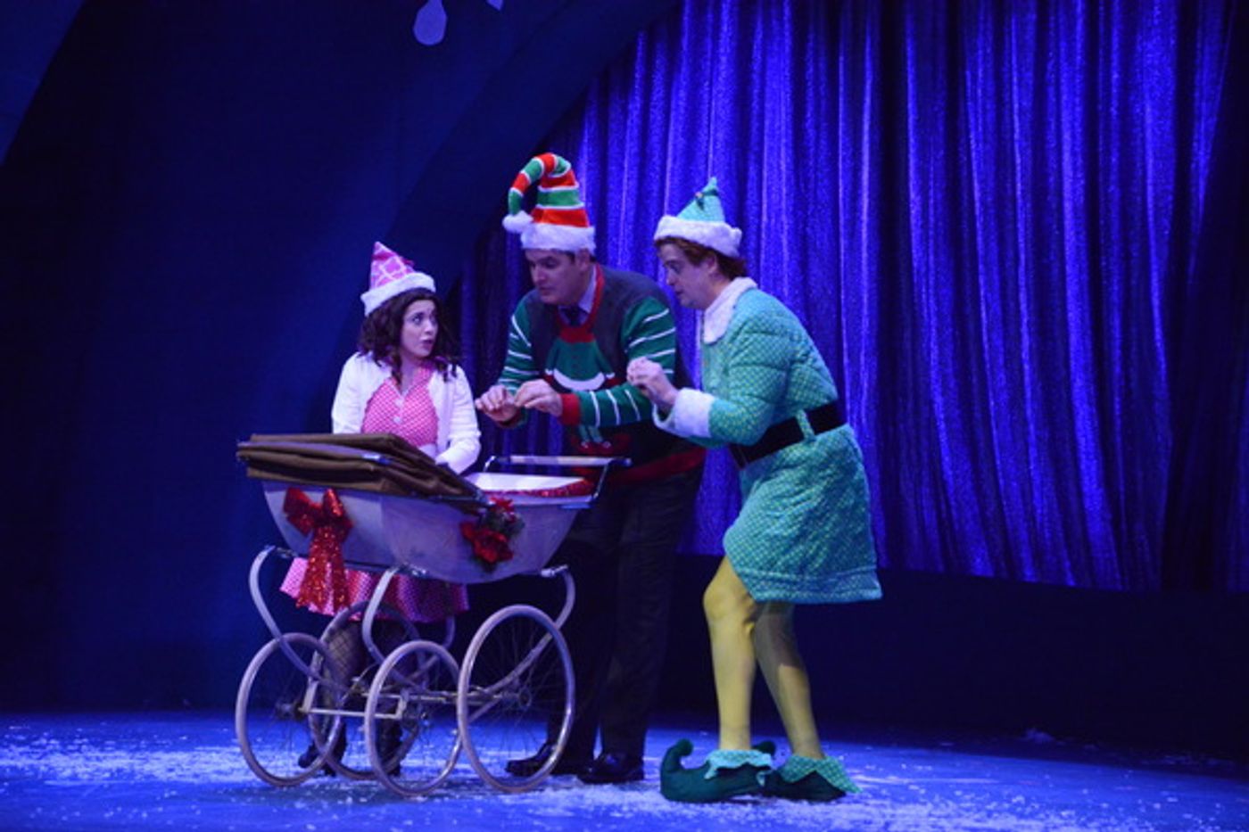Photo Coverage: The Cast of ELF THE MUSICAL Takes Opening Night Bows  Image