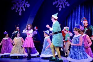 Caitlin Gallogly, Erik Gratton and The Cast of Elf @ BroadwayWorld Caitlin Gallogly, Erik Gratton and The Cast of Elf Photo