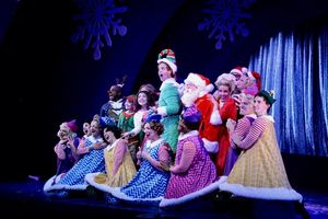 Erik Gratton and The Cast of Elf @ BroadwayWorld Erik Gratton and The Cast of Elf Photo