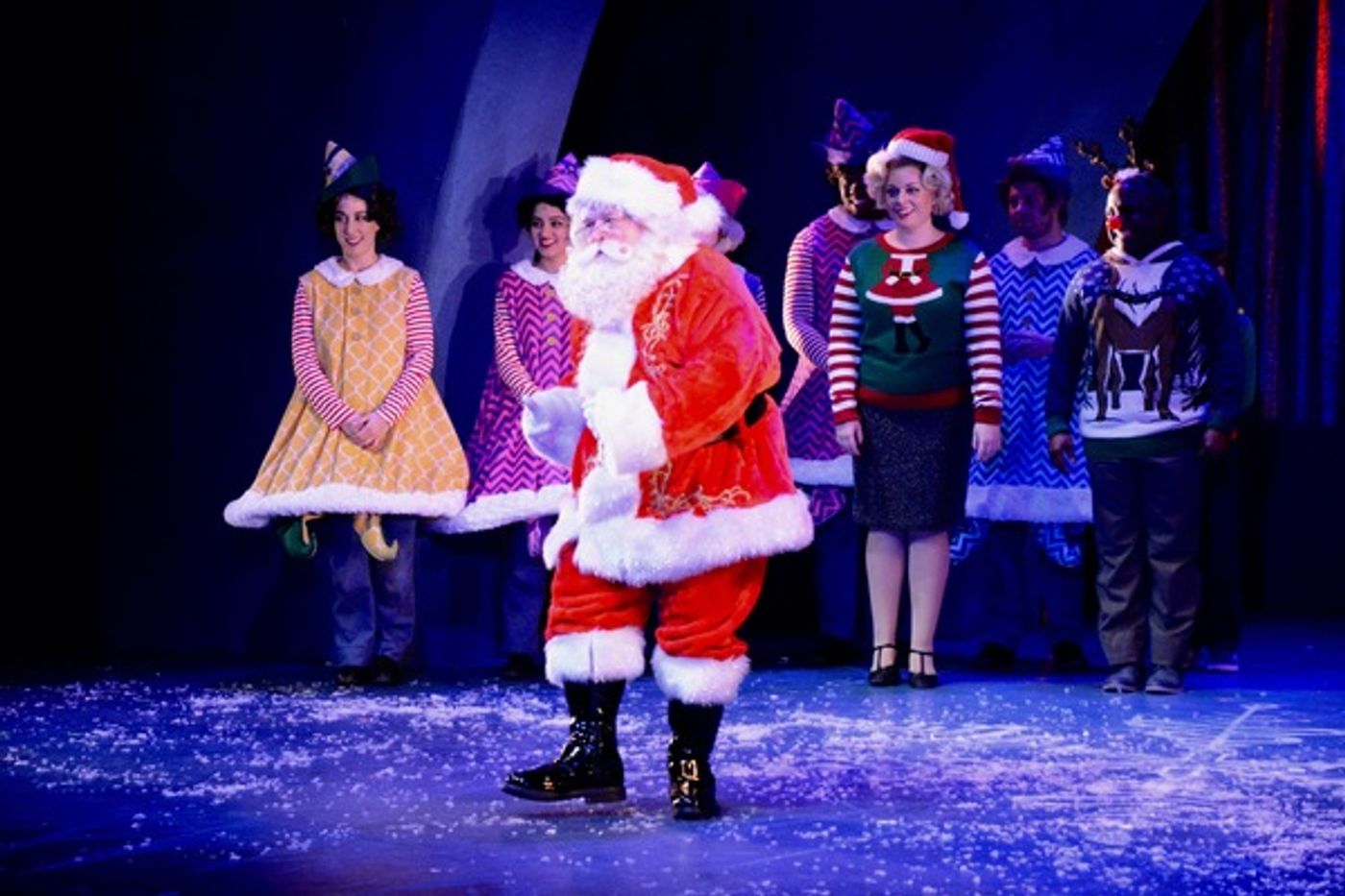Photo Coverage: The Cast of ELF THE MUSICAL Takes Opening Night Bows  Image
