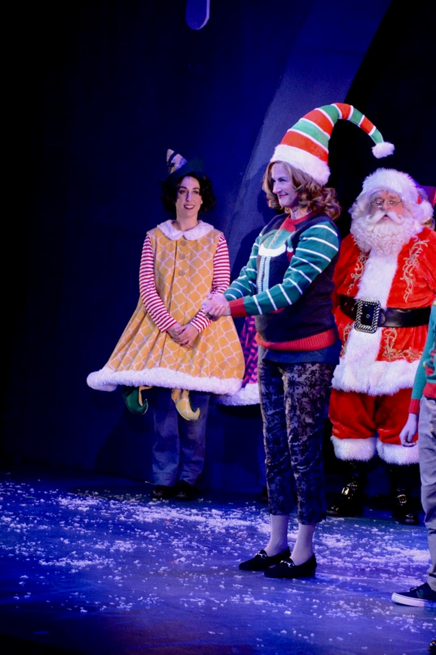 Photo Coverage: The Cast of ELF THE MUSICAL Takes Opening Night Bows  Image