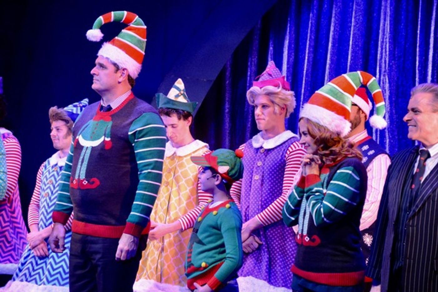 Photo Coverage: The Cast of ELF THE MUSICAL Takes Opening Night Bows  Image