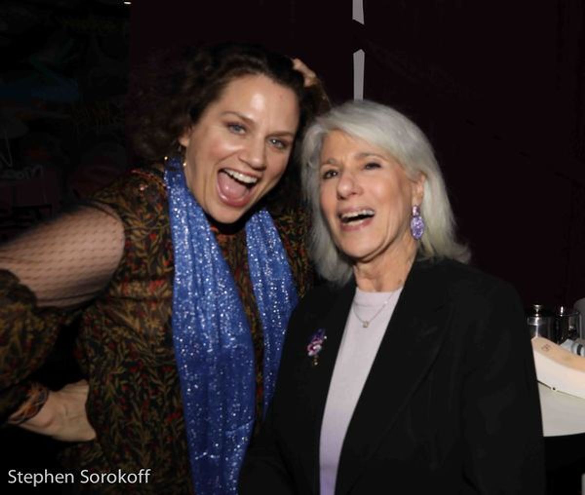 Cady Huffman & Jamie deRoy at 