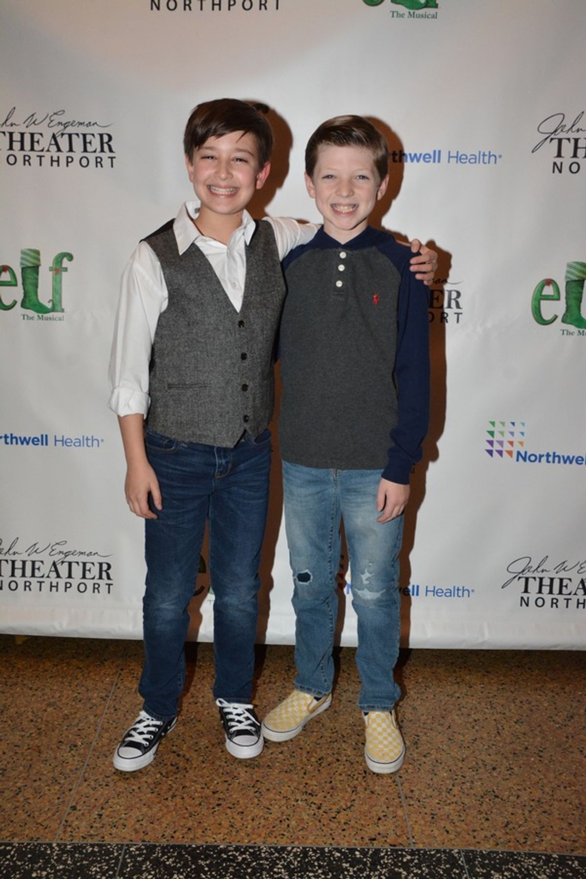 Zachary Podair and Kieran Brown at 