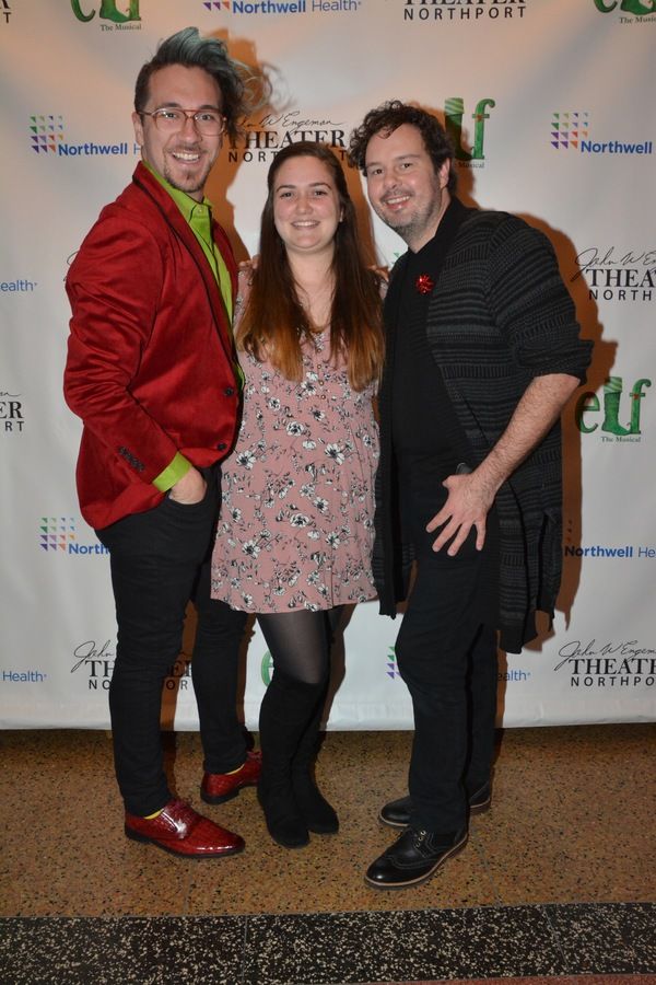 Nate Bertone (Scenic Design), Kristie Moschetta (Prop Design) and Kurt Alger (Wig and Photo