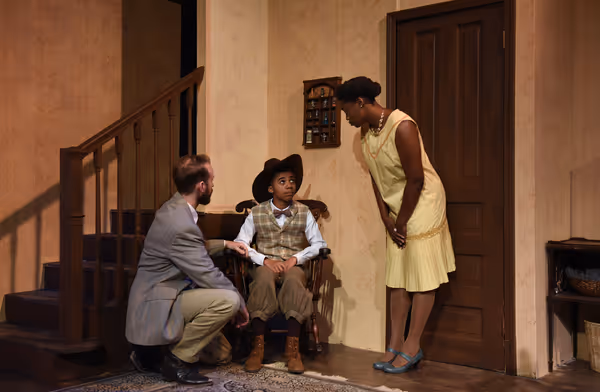 Rubin (Chris Daley), Sonny (Davu Smith), and Cora (Aneisa Hicks) Photo