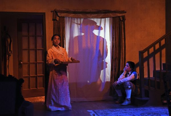 Reenie (Destini Huston), Sonny (James Leonardi), and Rubin (Chris Daly) Photo