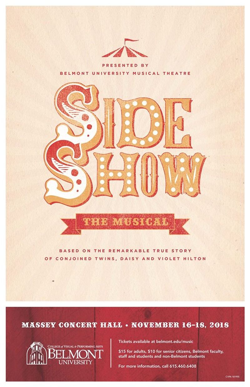 Review: Belmont University Musical Theatre's Startling Revival of SIDE SHOW Image