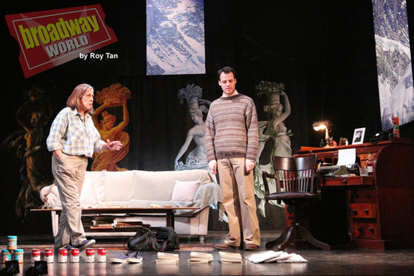 Photo Flash: First Look at SWITZERLAND at the Ambassadors Theatre Photo Flash: First Look at SWITZERLAND at the Ambassadors Theatre Image