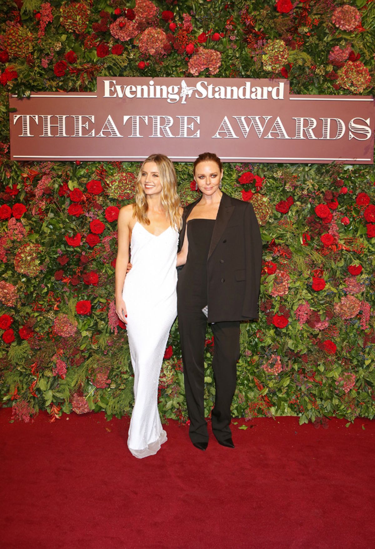 Annabelle Wallis and Stella McCartney at 