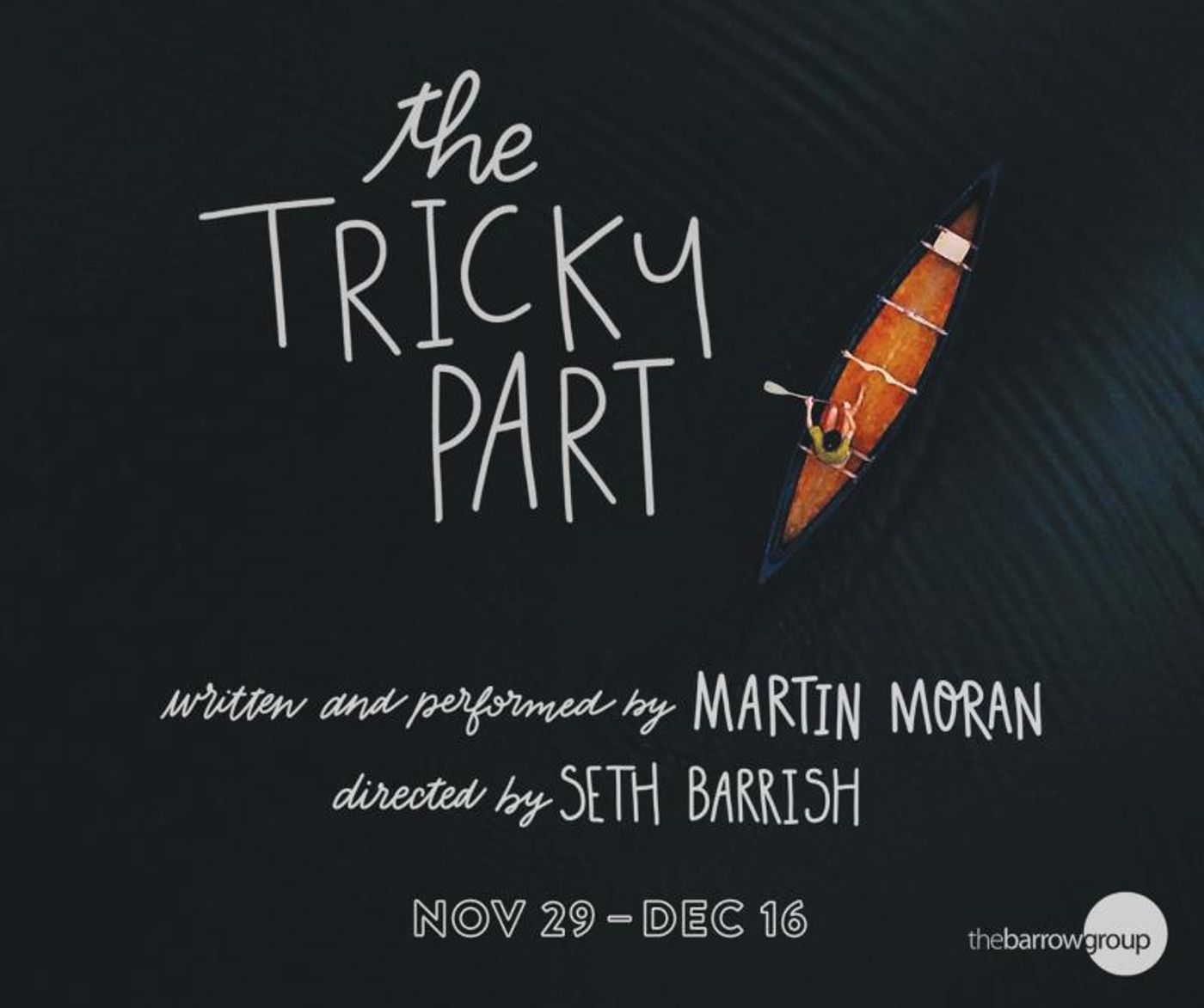 Interview: Martin Moran Returns with THE TRICKY PART at The Barrow Group  Image