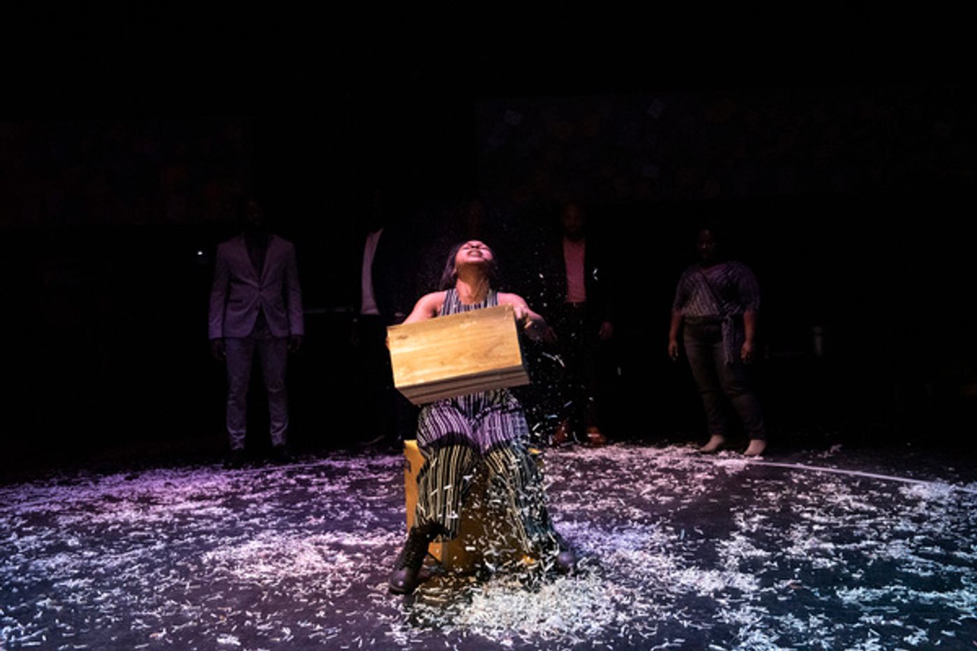 Photo Flash: First Look at WHAT TO SEND UP WHEN IT GOES DOWN, Opening Tonight  Image