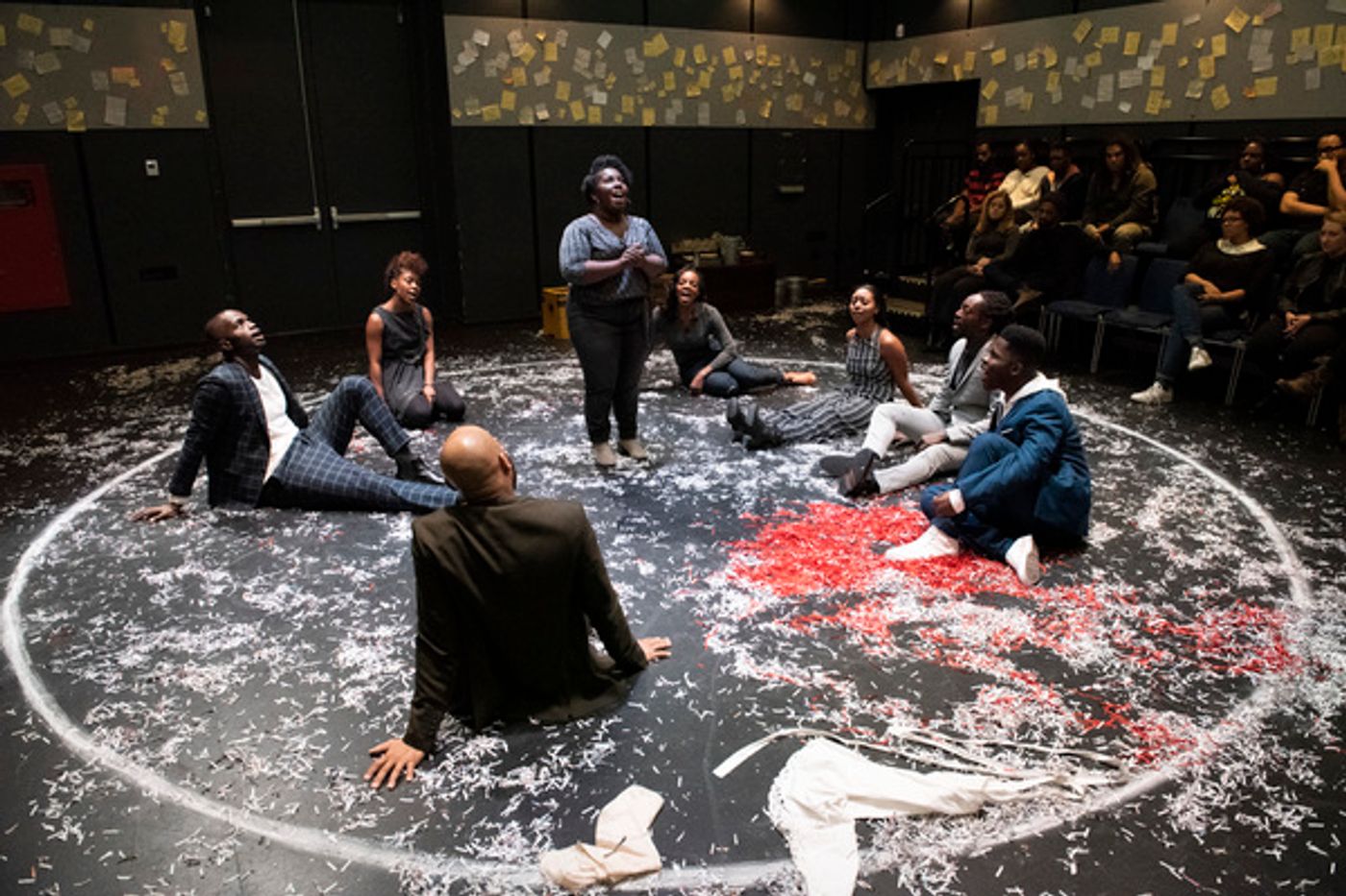 Photo Flash: First Look at WHAT TO SEND UP WHEN IT GOES DOWN, Opening Tonight  Image