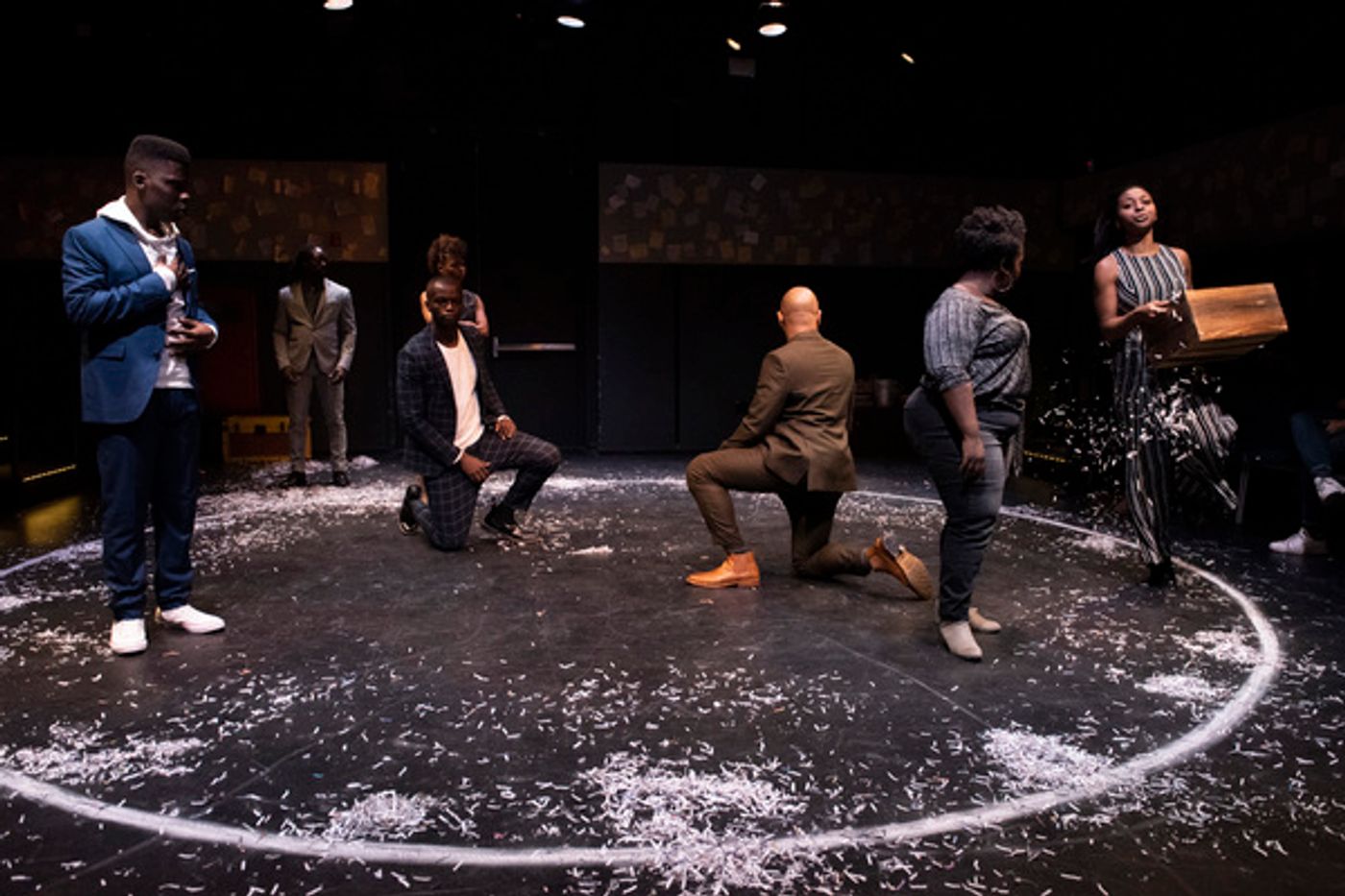 Photo Flash: First Look at WHAT TO SEND UP WHEN IT GOES DOWN, Opening Tonight  Image