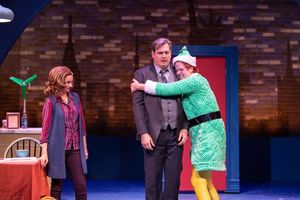 Christianne Tisdale (Emily Hobbs), Joe Gately (Walter Hobbs) and Erik Gratton (Buddy the Elf) @ BroadwayWorld Christianne Tisdale (Emily Hobbs), Joe Gately (Walter Hobbs) and Erik Gratton (Buddy Photo