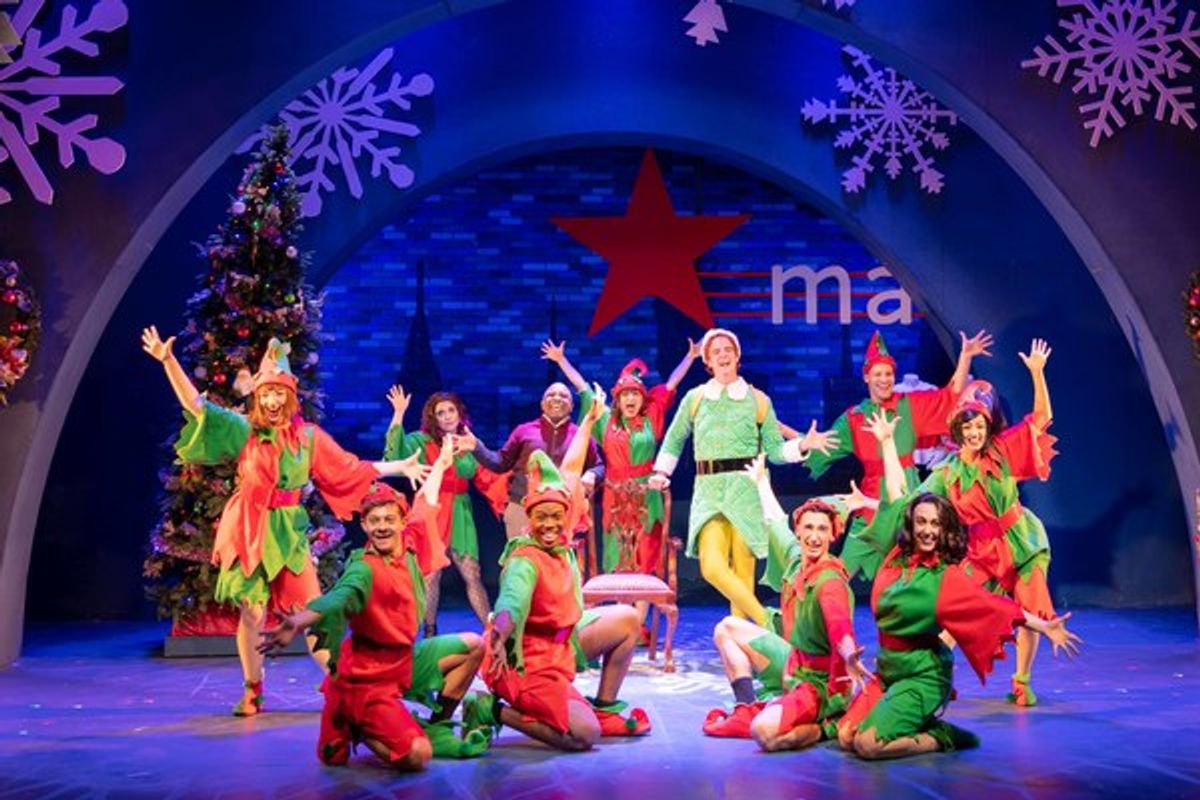 Erik Gratton (Buddy the Elf) and Ensemble	 at 