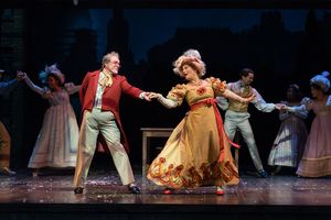 Rick Hammerly as Mr. Fezziwig and Maria Egler as Mrs. Fezziwig @ BroadwayWorld Rick Hammerly as Mr. Fezziwig and Maria Egler as Mrs. Fezziwig Photo