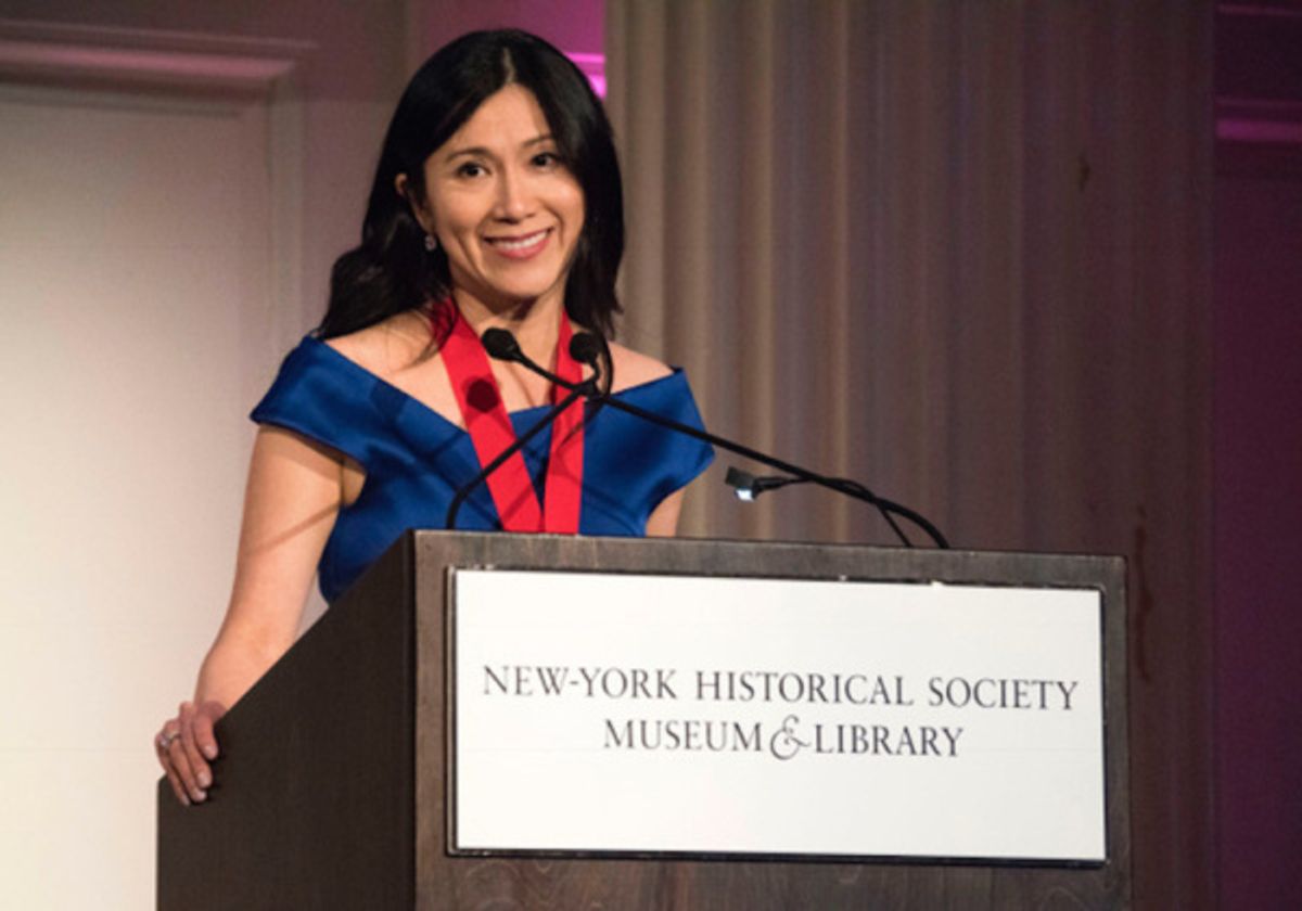 Honoree Dr. H.M. Agnes Hsu-Tang. Photo credit: New-York Historical Society at 