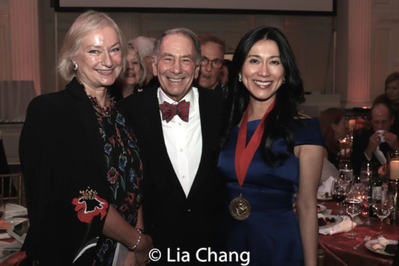 Photo Flash: Dr. H.M. Agnes Hsu-Tang, Jim Dale And Arthur A. Levine Honored At The New-York Historical Society's 2018 History Makers Gala  Image
