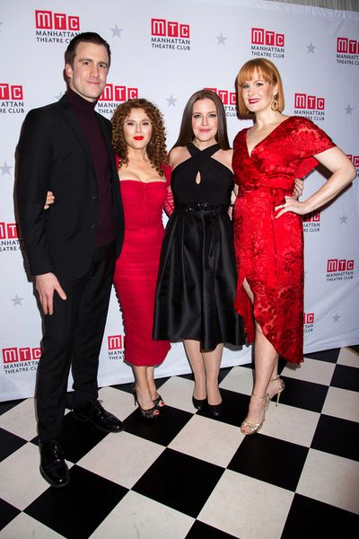 Gavin Creel, Bernadette Peters, Jennifer Simard, Kate Baldwin Photo