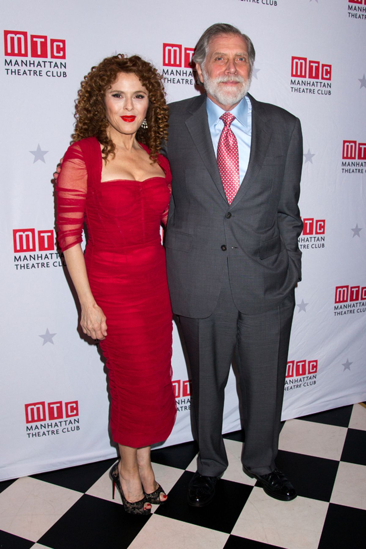 Bernadette Peters, Thomas F. Secunda at 