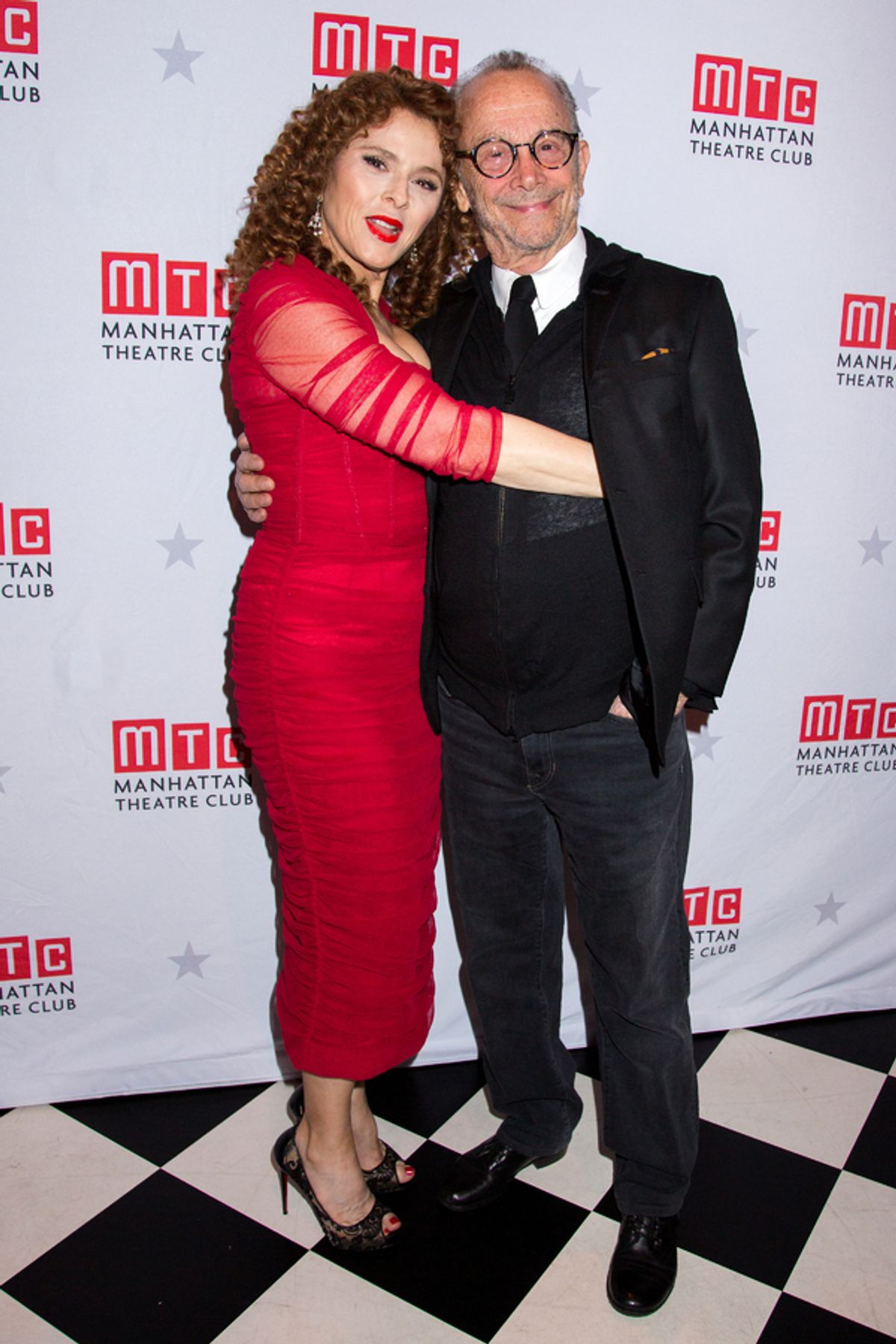 Bernadette Peters, Joel Grey at 