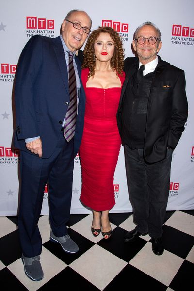 James Lapine, Bernadette Peters, Joel Grey Photo