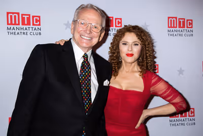 Bob Mackie, Bernadette Peters Photo