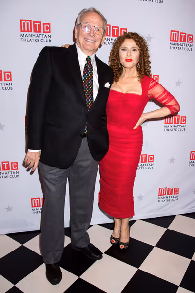 Bob Mackie, Bernadette Peters Photo