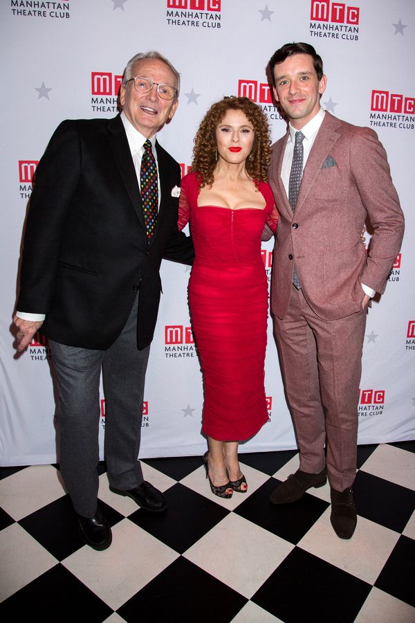 Bob Mackie, Bernadette Peters, Michael Urie Photo