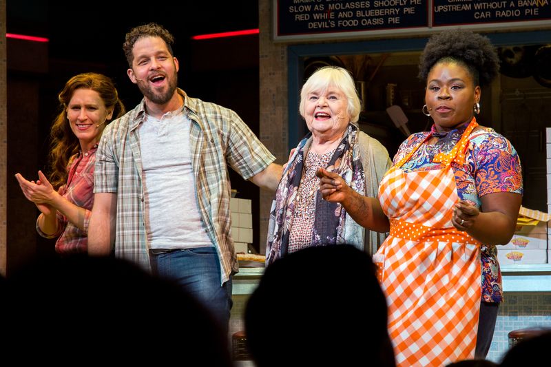 Photo Coverage: June Squibb Takes Her First Bows in WAITRESS — photo 7 of 19
